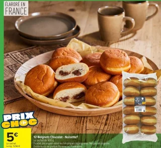 12 Beignets Chocolat - Noisette