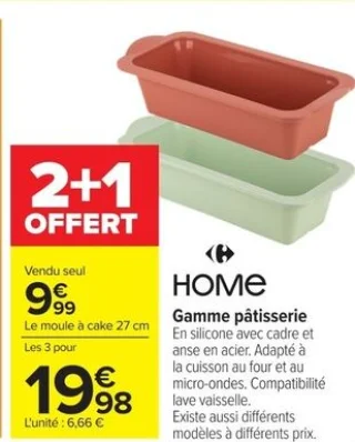 Gamme pâtisserie Home