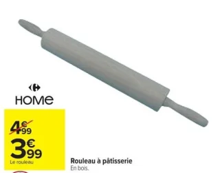 Rouleau à pâtisserie Carrefour Home