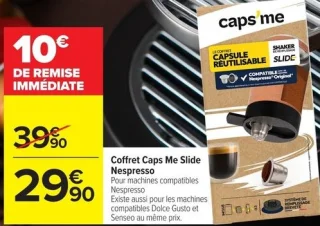 Coffret Caps Me Slide Nespresso