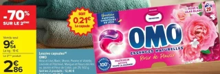Lessive capsules OMO