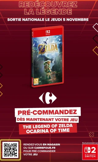 Jeu Nintendo Switch The Legend of Zelda Ocarina of Time