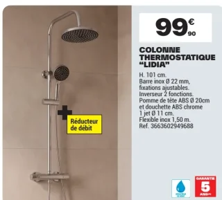 Colonne thermostatique "LIDIA"