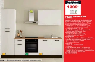 Cuisine équipée Roma L.270 m
