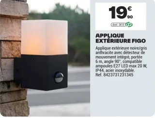 Applique extérieure Figo