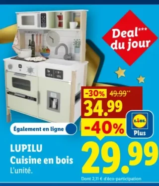 Cuisine en bois Lupilu