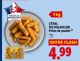 L'ÉTAL DU VOLAILLER Frites de poulet