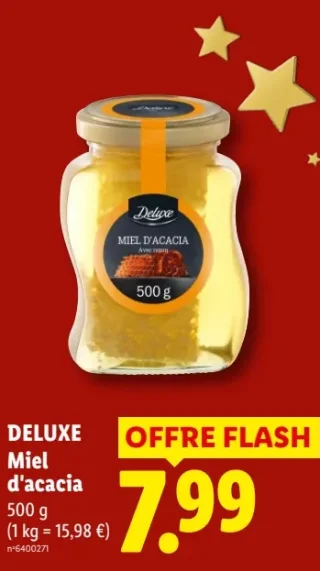 DELUXE Miel d'acacia