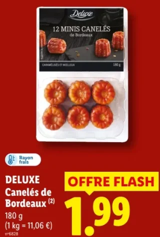 DELUXE Canelés de Bordeaux