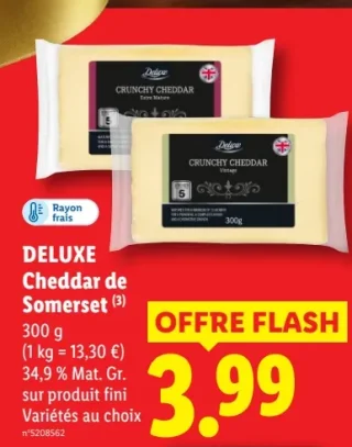 DELUXE Cheddar de Somerset