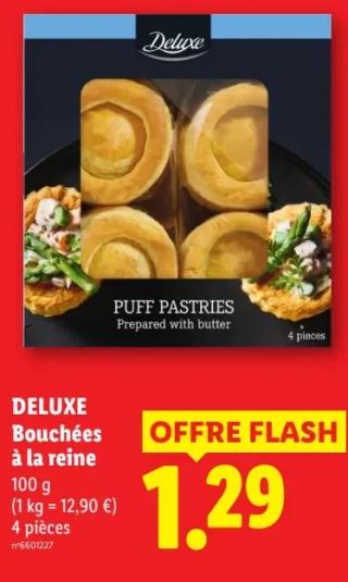 DELUXE Bouchées à la reine