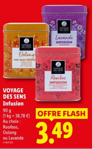 VOYAGE DES SENS Infusion