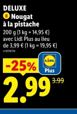 Nougat à la pistache Deluxe