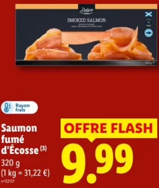 Deluxe Saumon fumé d'Écosse