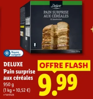 DELUXE Pain surprise aux céréales