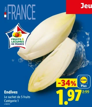 Endives Catégorie 1