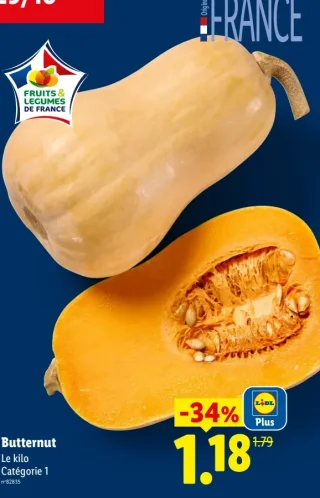 Butternut Catégorie 1