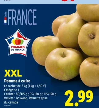 Pomme à cuire XXL