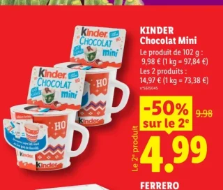 KINDER Chocolat Mini