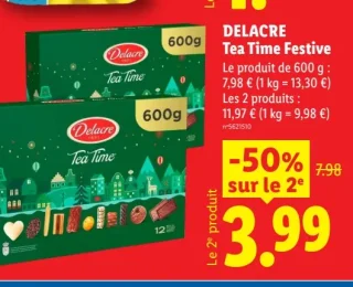DELACRE Tea Time Festive