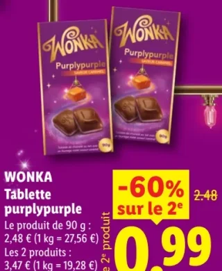 WONKA Tablette purplypurple