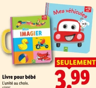 Livre pour bébé