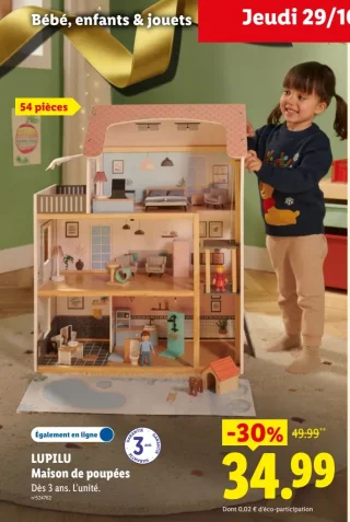 Maison de poupées Lupilu