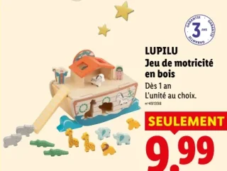 LUPILU Jeu de motricité en bois