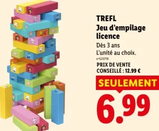 TREFL Jeu d'empilage licence