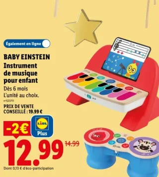 BABY EINSTEIN Instrument de musique pour enfant