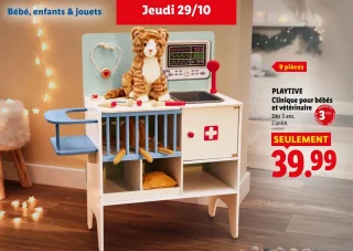 Clinique pour bébés et vétérinaire Playtive