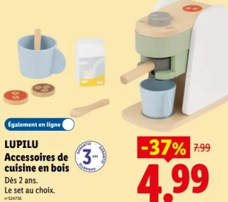LUPILU Accessoires de cuisine en bois