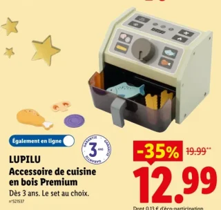 LUPILU Accessoire de cuisine en bois Premium