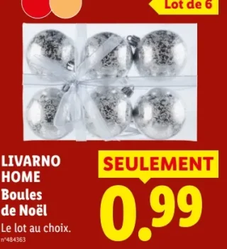 LIVARNO HOME Boules de Noël