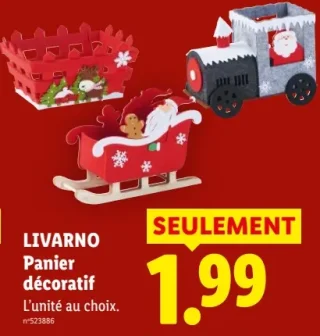 LIVARNO Panier décoratif