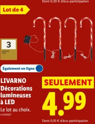 LIVARNO Décorations lumineuses à LED