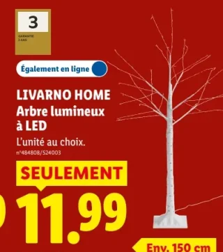LIVARNO HOME Arbre lumineux à LED