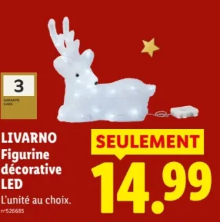 LIVARNO Figurine décorative LED
