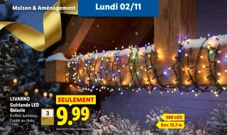 LIVARNO Guirlande LED Galaxie