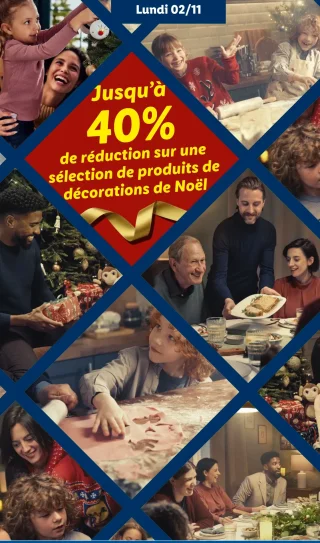 Sélection de produits de décorations de Noël