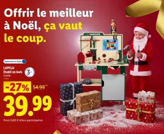 LUPILU Établi en bois