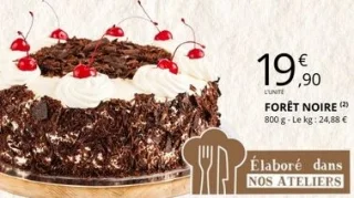 Gâteau Forêt Noire