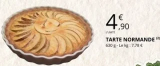 Tarte Normande