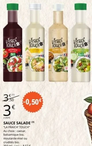 Sauce salade La Fraich' Touch