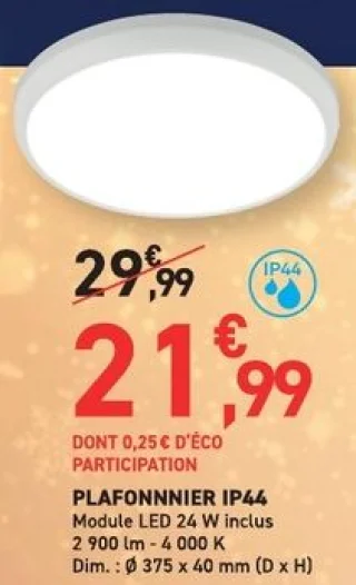Plafonnier IP44