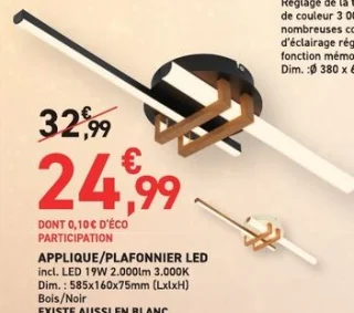 Applique/Plafonnier LED