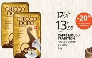 Caffé moulu Tradition Chicco D'Oro