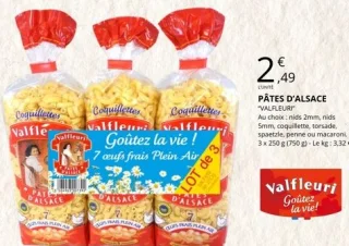 Pâtes d'Alsace Valfleuri