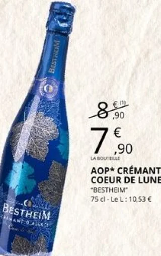 AOP Crémant Coeur de Lune Bestheim