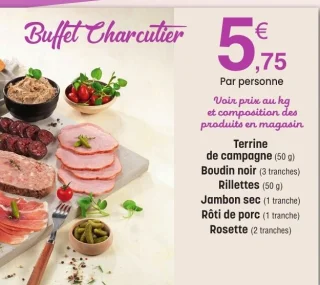 Buffet Charcutier